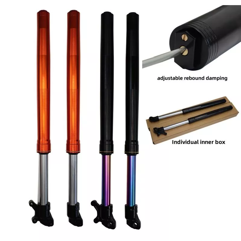 Custom Oil Slick Rebound Motorcycle Front Shock Absorber ကို ချိန်ညှိပါ။