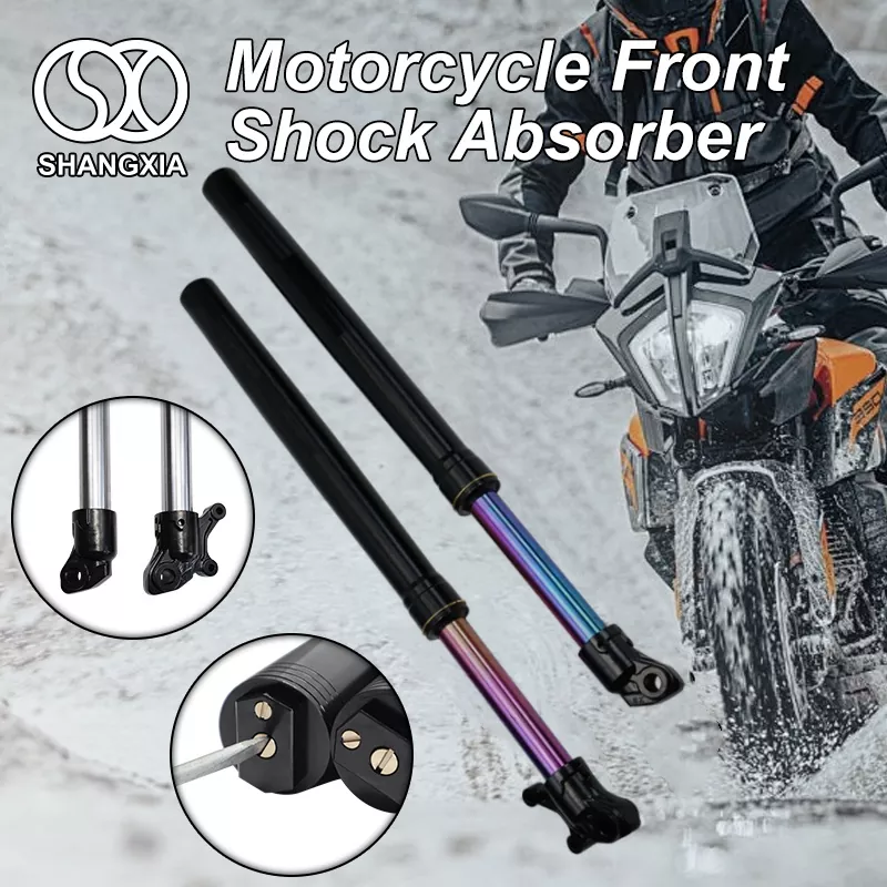 670mm စိတ်ကြိုက် Dirk Bike Front Fork မော်တော်ဆိုင်ကယ် Shock Absorber